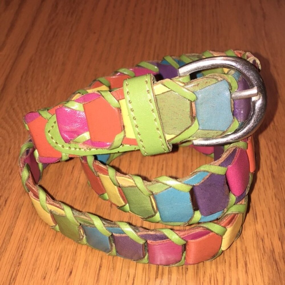 Vintage Capezio Rainbow Belt